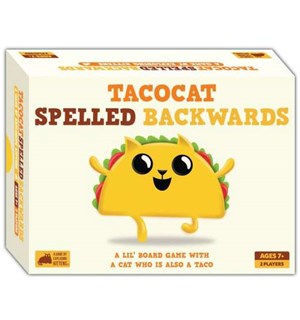 Tacocat Spelled Backwards Brettspill 