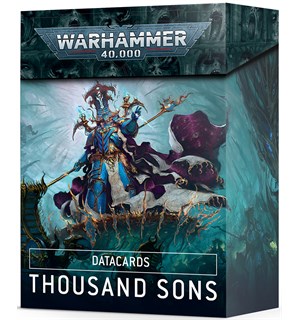 Thousand Sons Datacards Warhammer 40K 