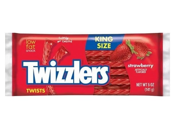 Twizzlers Twists Strawberry 141g King Size