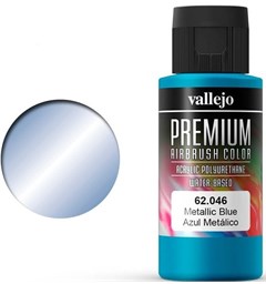Vallejo Premium Metallic Blue 60ml Premium Airbrush Color - Metallic