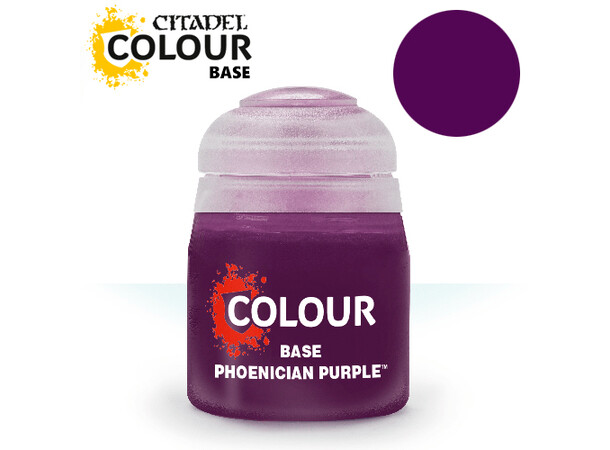 Warhammer Colour Base Phoenician Purple Tidigare Citadel Colour 