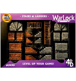 Warlock Tiles Stairs & Ladders Bygg din egen Dungeon i 3D! 