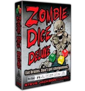 Zombie Dice Deluxe Brettspill 