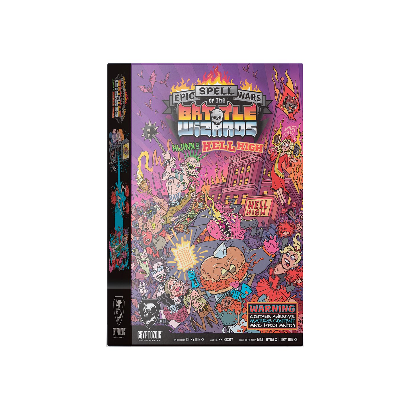 Epic Spell Wars 5 Hijinks at Hell High Frittstående utvidelse Epic Spell Wars