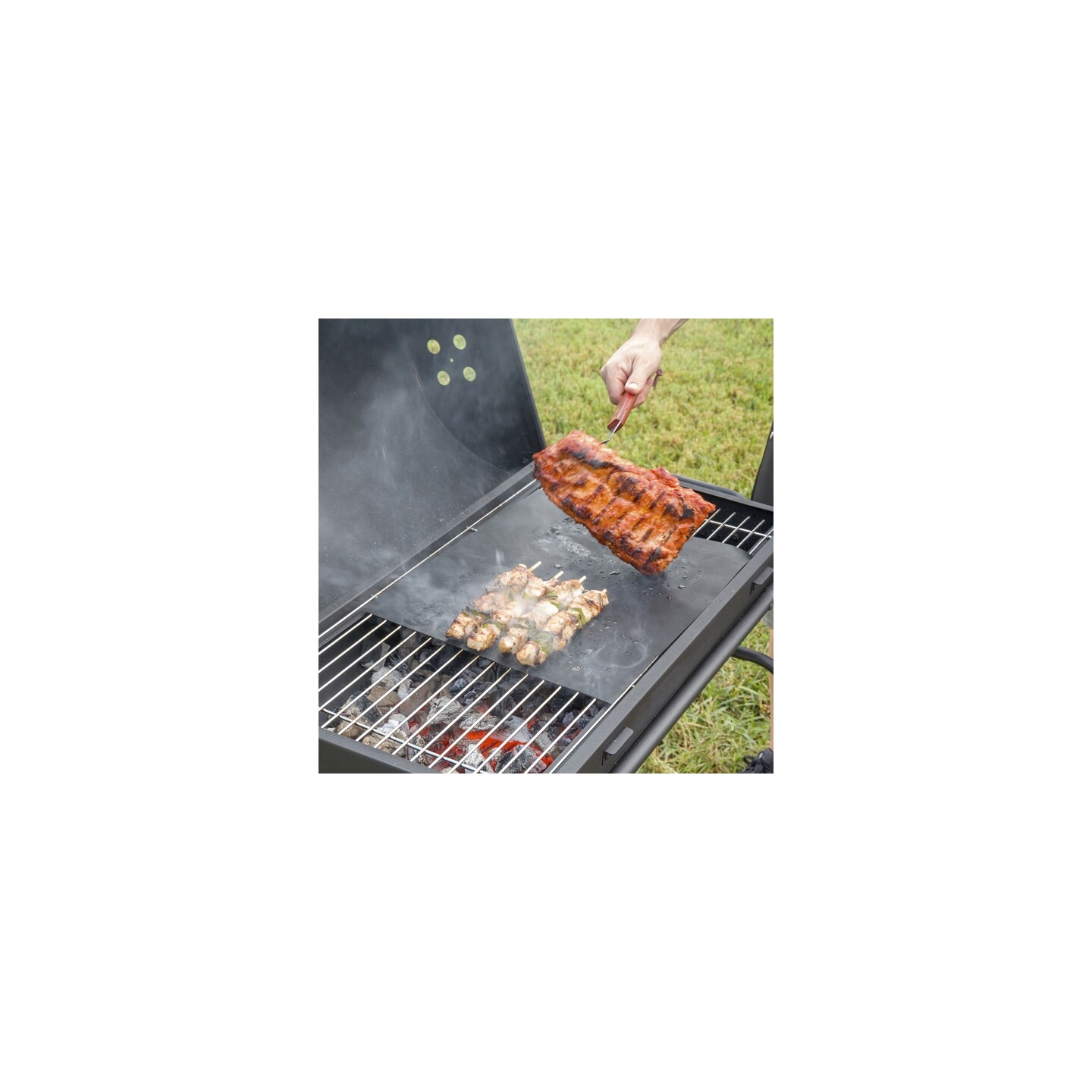 Grillmatte Teflon BBQ Sheet 2stk