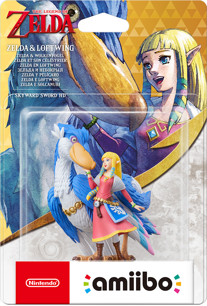 Amiibo Figur Zelda & Loftwing The Legend of Zelda Skyward Sword HD