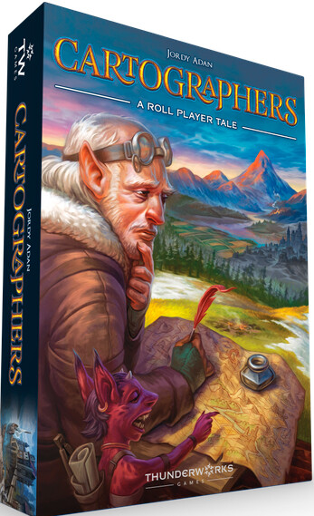 Cartographers Brettspill A Roll Player Tale