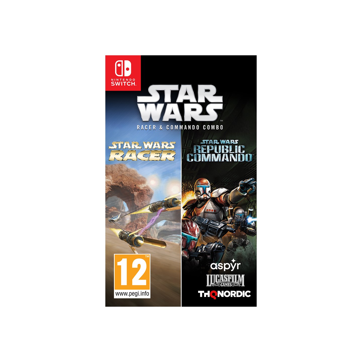 Star Wars Racer & Commando Combo Switch
