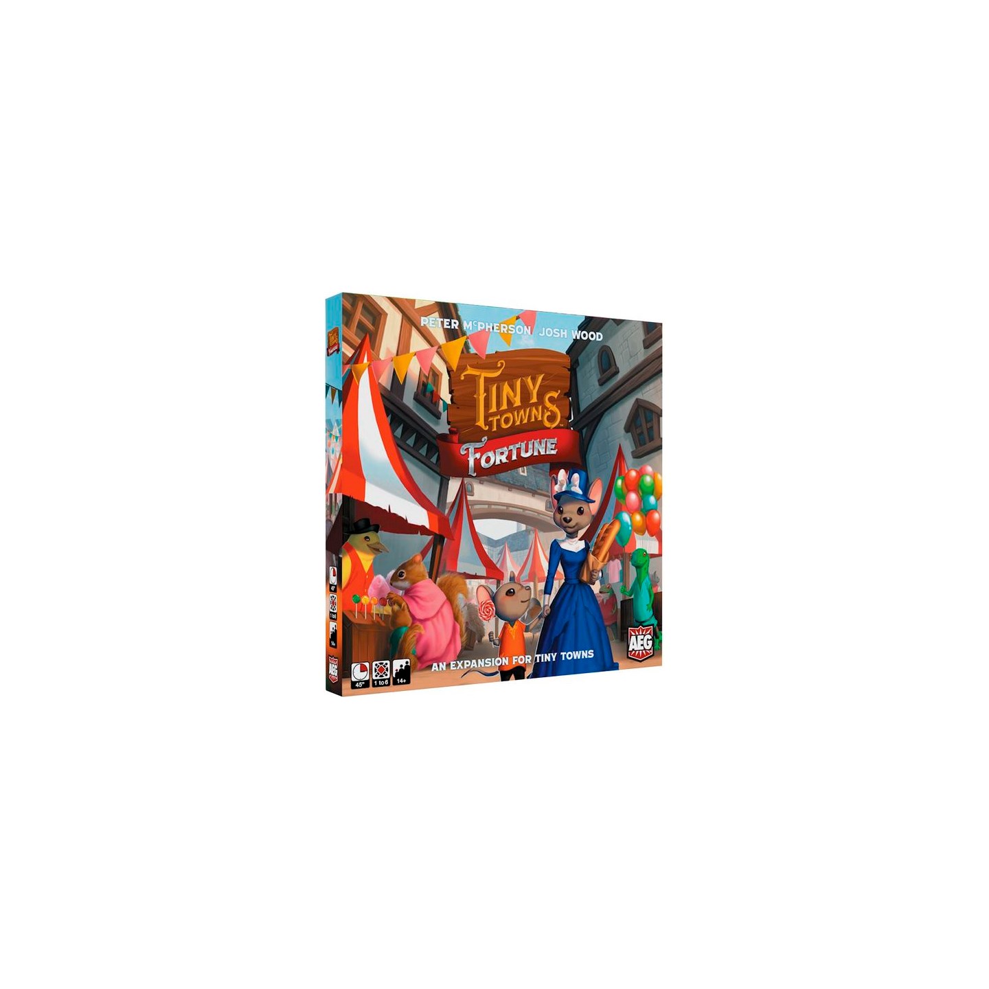Tiny Towns Fortune Expansion Utvidelse til Tiny Towns