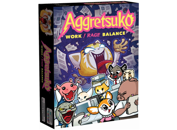 Aggretsuko Work/Rage Balance Brädspel 