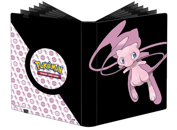 Album Pokemon 40x 9 Pocket Mew Binder med plass til 360 Pokemon-kort