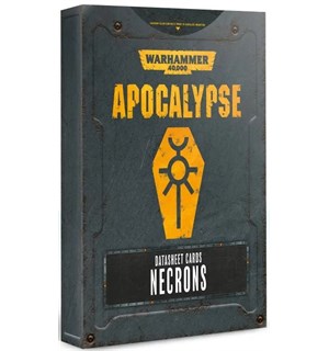 Apocalypse Datasheets Necrons Warhammer 40K 