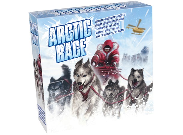 Arctic Race Brettspill Norsk utgave