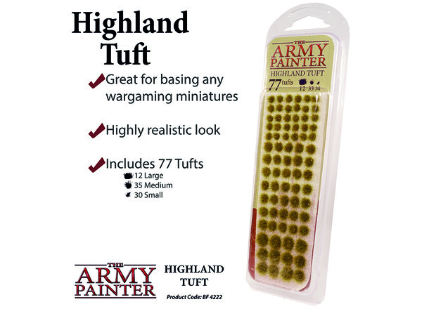 Army Painter Highland Tuft Battlefields XP 4222 