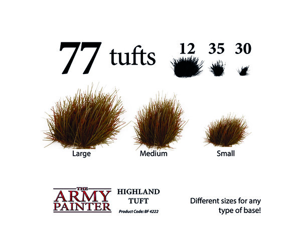 Army Painter Highland Tuft Battlefields XP 4222 