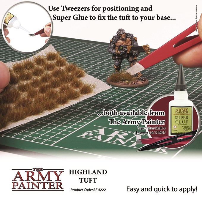 The Army Painter - Highland Tuft - Accessoire De Soclage Pour Figurines