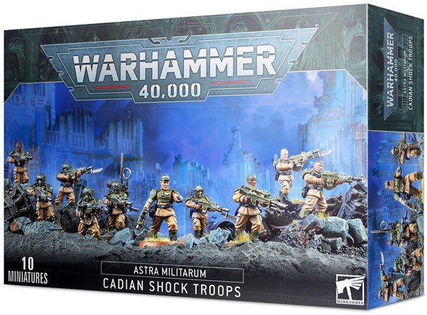 Warhammer 40k Bits Kit Cadian Command Squad Per Astra Militarum