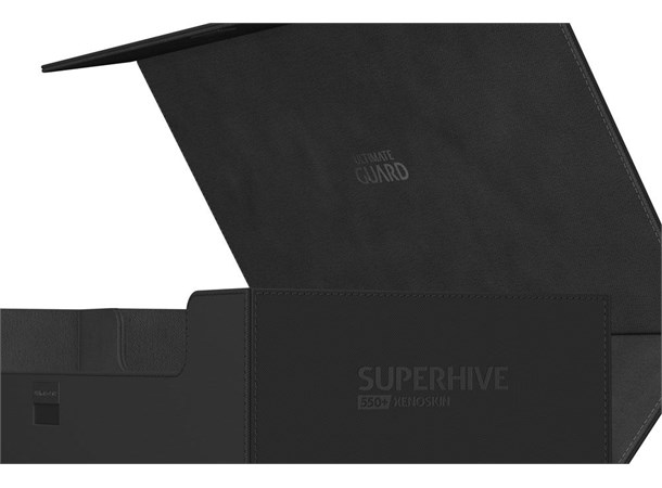 CardBox Superhive Monocolor 550+ Svart Ultimate Guard XenoSkin