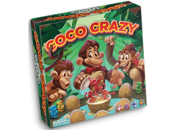 Coco Crazy Brettspill Norsk utgave