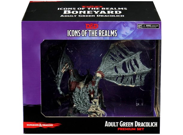 D&D Figur Icons Boneyard Green Dracolic Dungeons & Dragons Premium Figure
