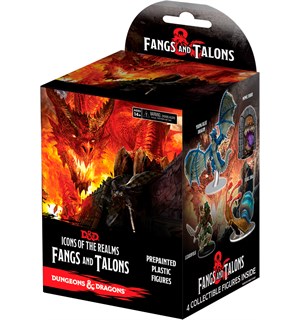 D&D Figur Icons Fangs & Talons x4 Dungeons & Dragons Icons of the Realms 