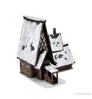 D&D Figur Icons Papercraft Set The Lodge Dungeons & Dragons Icons of the Realms 