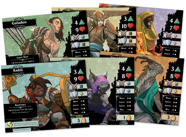 Descent Legends of the Dark Brädspel 