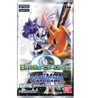 Digimon TCG Battle of Omni Booster Digimon Card Game - BT-5 