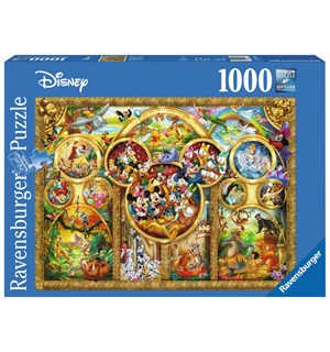 Disneys Beste 1000 biter Puslespill Ravensburger Puzzle 