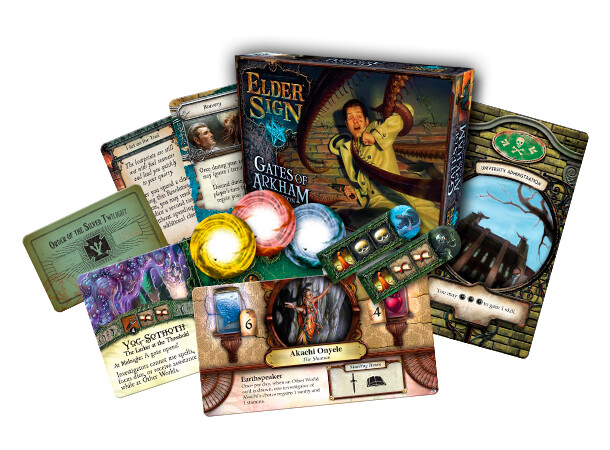 Elder Sign Gates of Arkham Expansion Expansion till Elder Sign 