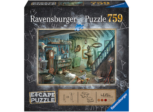 Escape The Forbidden Basement 759 biter Ravensburger Escape Room Puzzle
