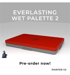 Everlasting Wet Palette Painter v2 RedGrass Games Våtpalett - 16.5 x 24cm 