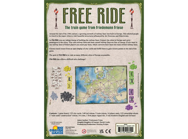 Free Ride Brettspill
