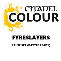 Fyreslayers Paint Set Battle Ready Paint Set for din hær