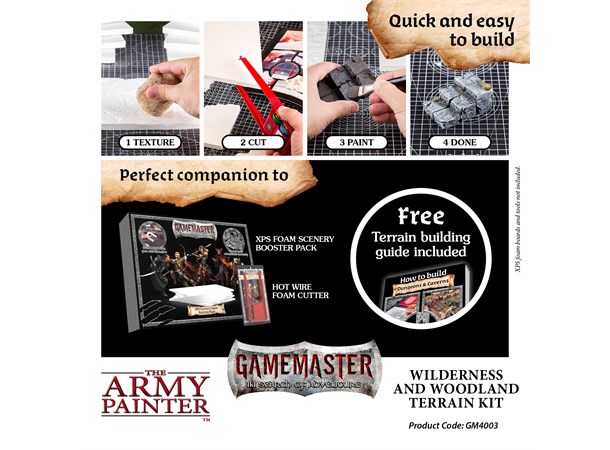 GameMaster Terrain Kit Wilderness & Wood The Army Painter