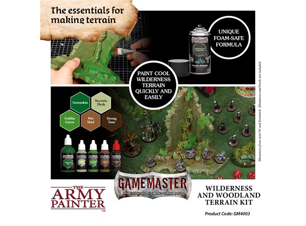 GameMaster Terrain Kit Wilderness & Wood The Army Painter