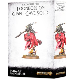 Gloomspite Gitz Loonboss Giant Cave Squi Warhammer Age of Sigmar 