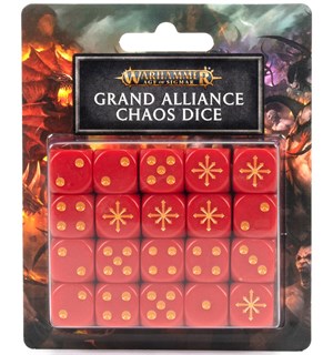Grand Alliance Chaos Dice Warhammer Age of Sigmar 