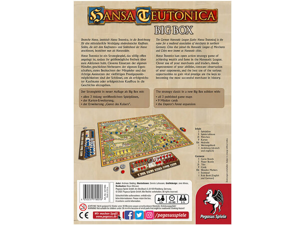 Hansa Teutonica Big Box Brädspel 