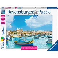 Malta 1000 biter Puslespill Ravensburger Puzzle