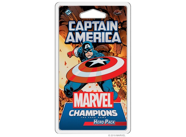 Marvel Champions TCG Captain America Exp Utvidelse til Marvel Champions