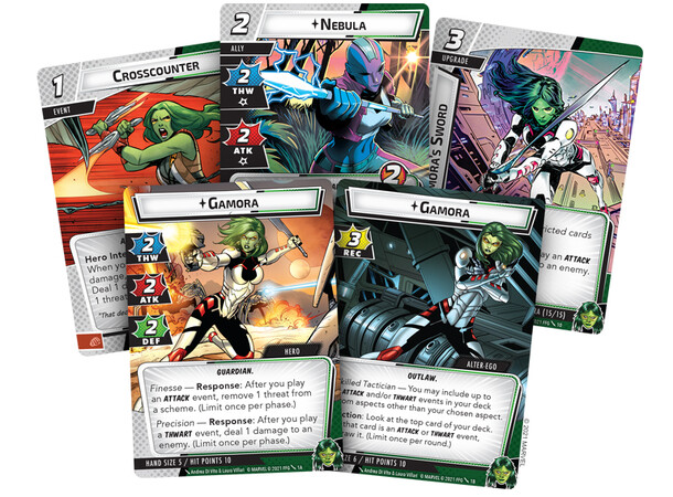 Marvel Champions TCG Gamora Expansion Expansion Marvel Champions The Card Game 