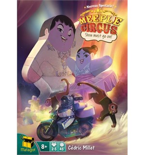 Meeple Circus The Show Must Go On Exp Utvidelse til Meeple Circus 