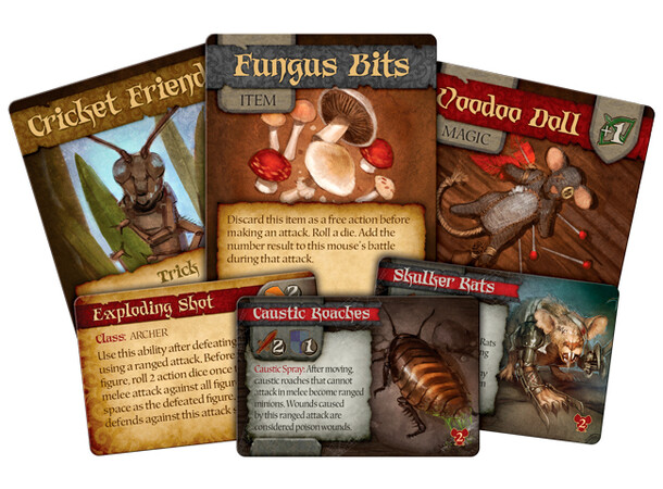 Mice & Mystics Heart of Glorm Expansion Utvidelse til Mice & Mystics 