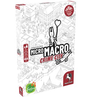 MicroMacro Crime City Brettspill - Norsk 