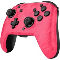 Nintendo Switch Controller Camo Pink Faceoff Deluxe - m/ audio jack inngang