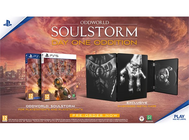 Oddworld Soulstorm Day 1 Ed PS4 Day One Oddition