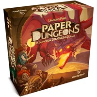 Paper Dungeons Brettspill A Dungeon Scrawler Game