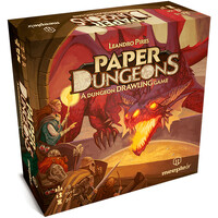 Paper Dungeons Brädspel A Dungeon Scrawler Game
