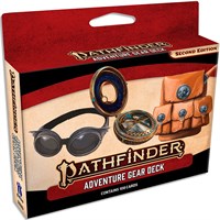 Pathfinder 2nd Ed Adventure Gear Deck Second Edition RPG - 108 kort